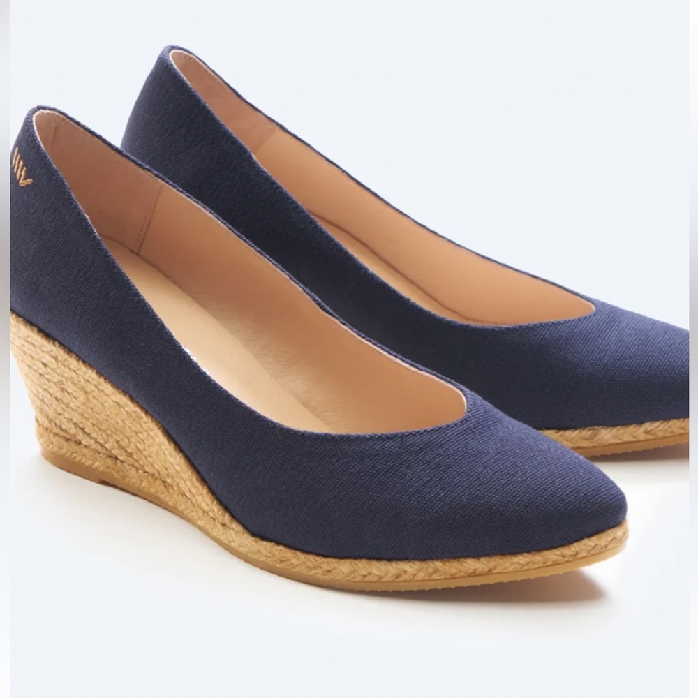 Viscata Barcelona espadrilles Navy size 41/ 9 1/2 USA